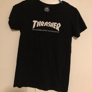 black thrasher shirt